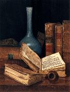 Hirst, Claude Raguet The Bookworm-s Table oil
